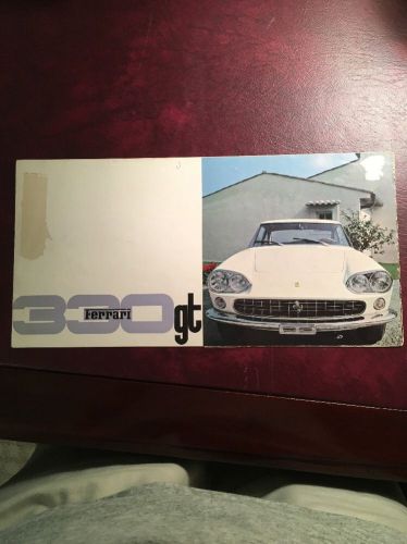 Ferrari brochure 330gt 2 headlight version merritt p239