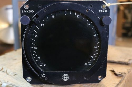 Collins radar indicator azimuth-range type.493a-5