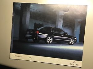 Mercury marauder 2004 sales catalog brochure dealer book