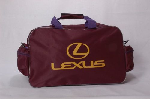 New lexus travel / gym / tool / duffel bag flag ls gs es is sc is300 is250 gs300