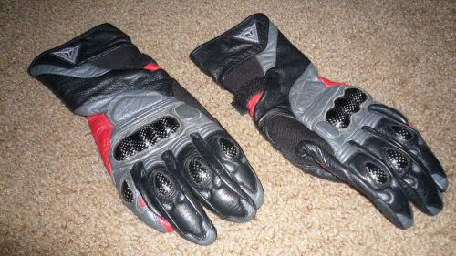 Dainese motorcycle gloves full gauntlet men&#039;s size small