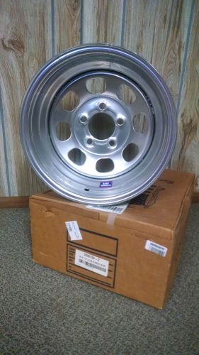 Bart wheels 15 x 7.5 x 4.75 d hole silver