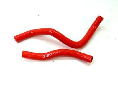 Obx silicone radiator hoses 03-06 honda accord v6  6 cycl red 