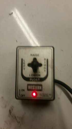 Western plow controller joy stick