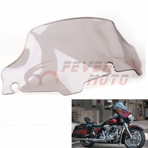 6.5&#039;&#039;motorcycle smoke windshield screen fit 96-13 harley electra street glide fm