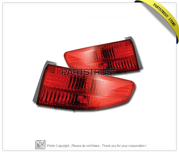 05 honda accord 4d sedan tail rear lights lamps pair set driver + passenger side