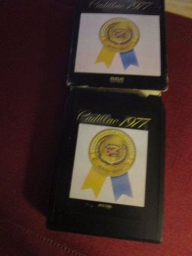 Cadillac 1977 rca 8 trac  rare cartridge