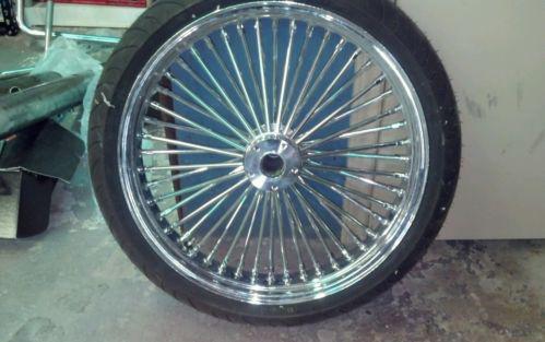 21in fat spoke harley wheel 