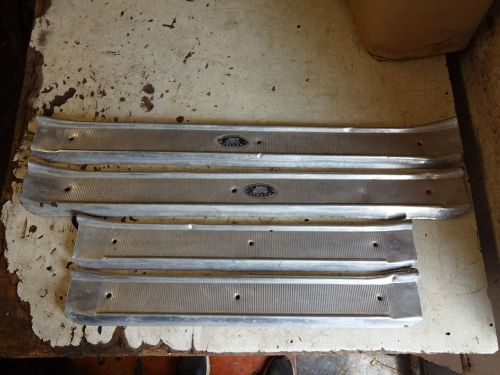 1969 1970 buick lesabre wildcat 4 dr. interior sill plates trim moldings