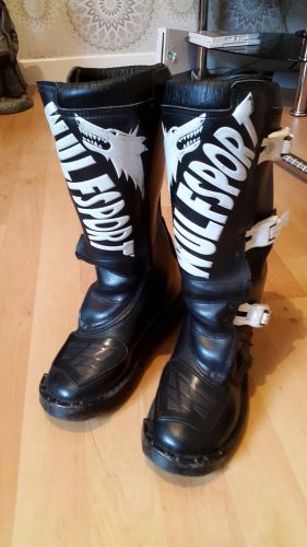 Wulfsport motorcycle boots size 34 uk 1