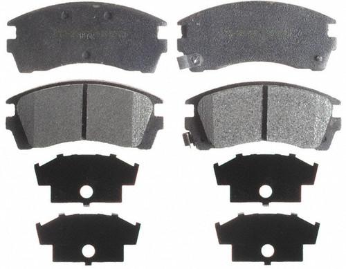 Raybestos sgd509m brake pad or shoe, front-service grade brake pad