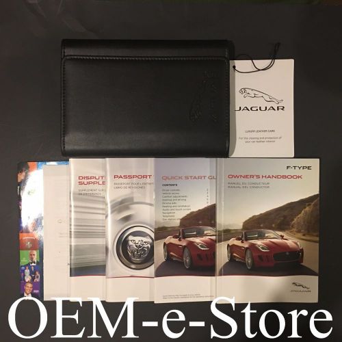 2014 jaguar f-type coupe owners manual navigation owner&#039;s handbook complete set