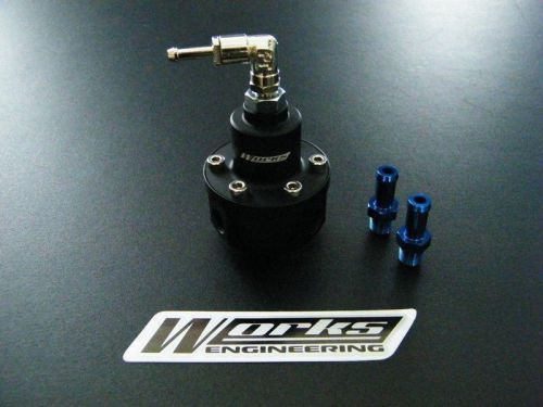 Works adjustable fuel pressure regulator stage1 na&amp;turbo for 4g63 b16a 1jz 2jz