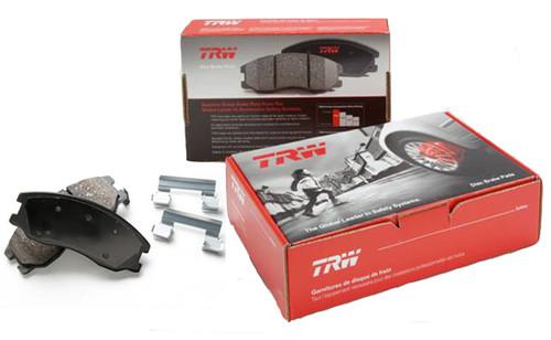 Trw automotive tpm0350 brake pad or shoe, front-trw premium brake pad