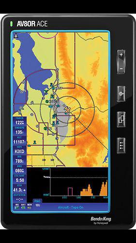 New! bendix king av8or ace touch screen aviation gps garmin 196 396 495 av80r