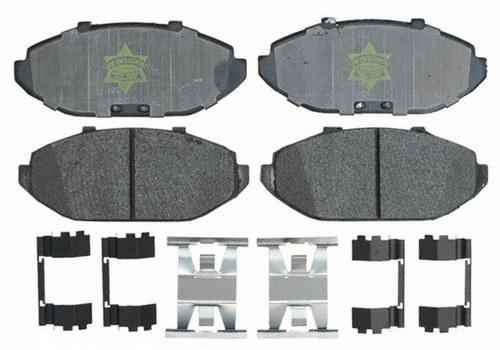 Raybestos atd748p brake pad or shoe, front-advanced technology brake pad