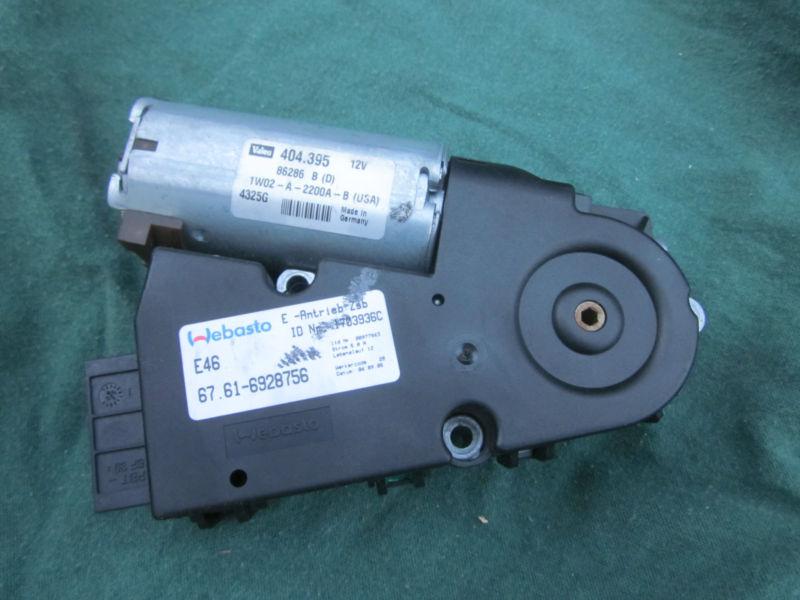 Bmw e46 m3 3 series sun roof motor oem 330 325 330ci 325ci