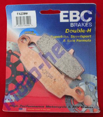 Kawasaki ebc fa231hh rear brake pads vn1700 vn2000 vn 1700 2000 vulcan classic 