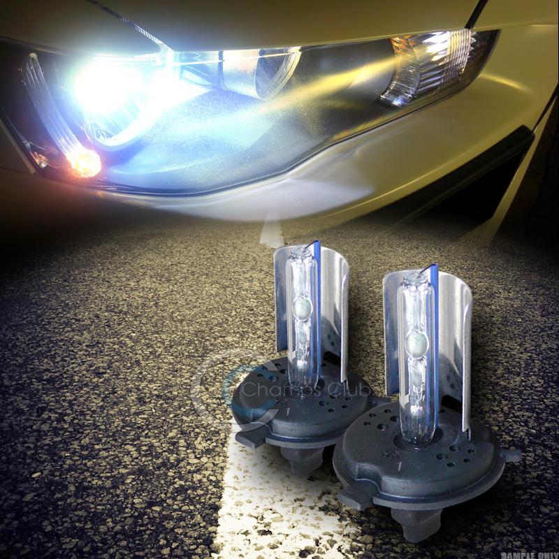 10000k hid xenon h4/9003 bulbs head lights conversion kit acura audi chevy honda