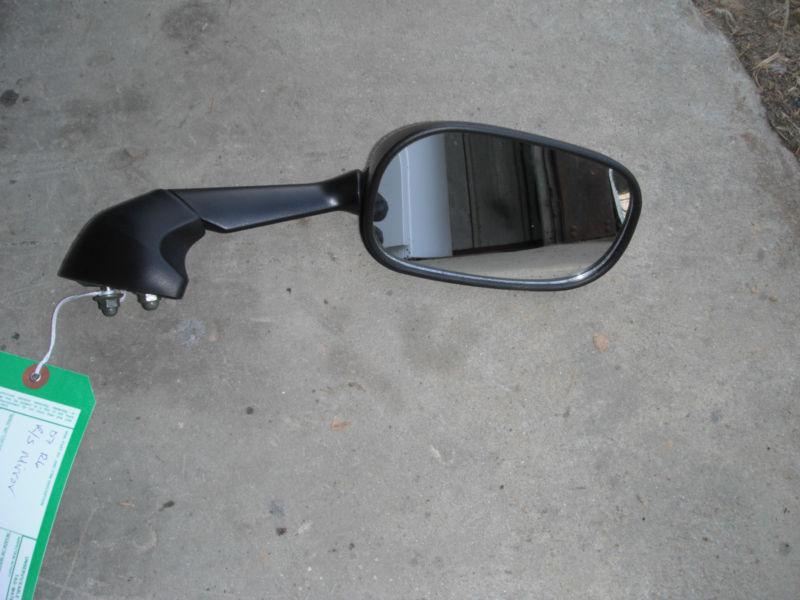 07 yamaha yzf r6 right side mirror