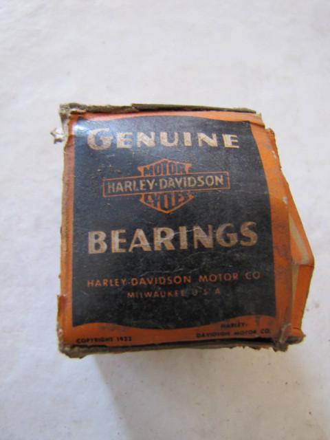 Nos harley davidson crank bearing dated 1942-1943