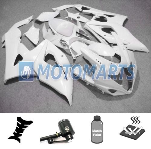 Bundle fairing kit with brake fluid reservoir for suzuki gsx r 1000 k5 05 06 lwh