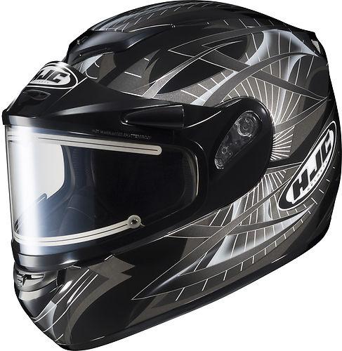 Hjc cs-r2 storm full face motorcycle helmet electric shield black size small