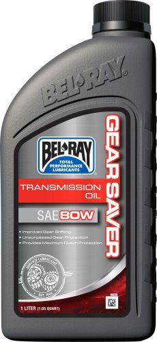 Bel-ray gear saver 80w transmission oil 99250-b1lw 44-4060 3603-0017