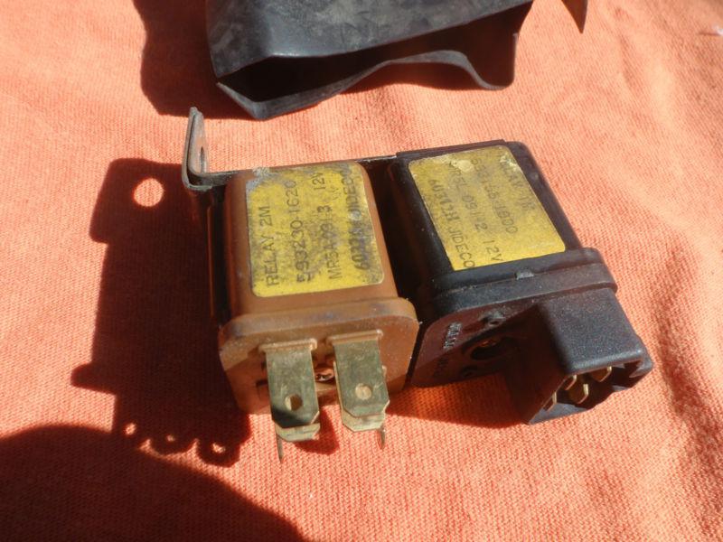 Mazda 626 cooling fan and main relay 1986 1986 86 87