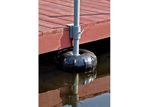 Taylor made  dock post guide wheel 14in - pvc 1214