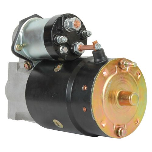 New 9t 12v starter fits crusader 262 4.3l 1979-1988 305 5.0l 1977-1995 1109483