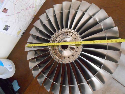 Jet engine rotor wheel disc 28-fan-blade blisk 36&#034; *decoration* parts/repair