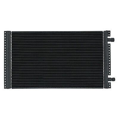 Cold case radiators radiator support module a/c condenser 26x14 blk rsac01b