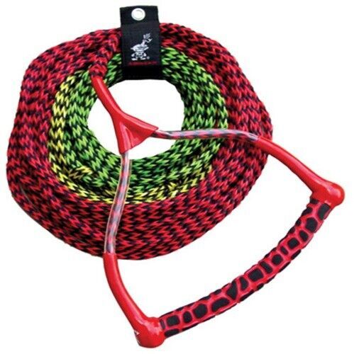 Airhead radius handle ski rope ahsr-3 red | green | black single handle 966238