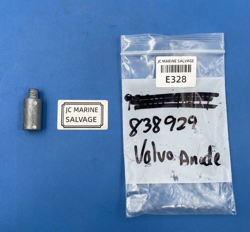 New genuine oem volvo penta 838929 zinc anode- e328