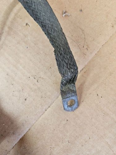 1960s saab 96 oem braided ground battery terminal cable 2 stroke 3 cylinder