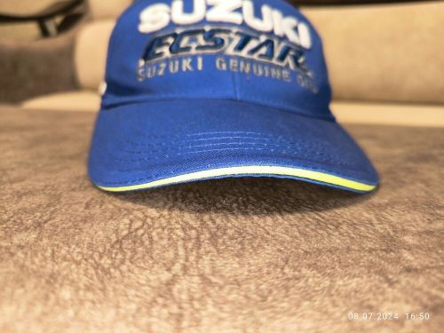 Suzuki ecstar cap blue team suzuki official merchandise