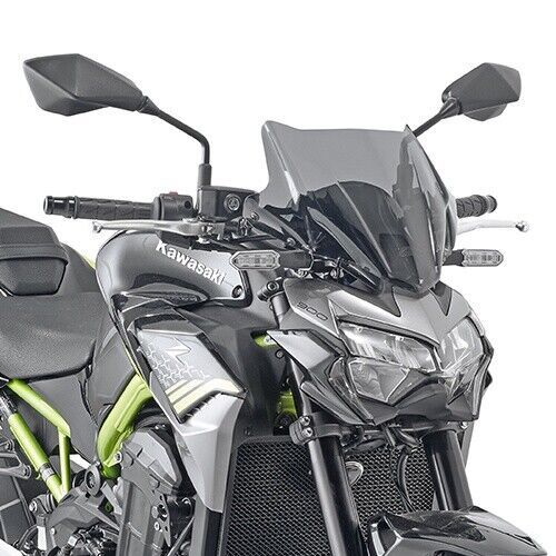 Givi windshield tinted, 280 x 365 mm (hxb) for kawasaki z 900 (years 20-21)-