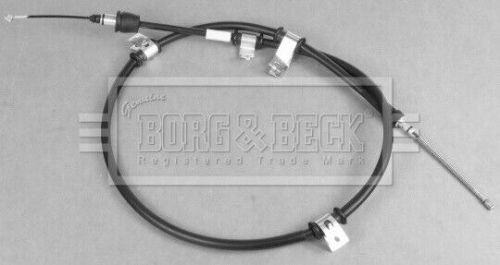 Handbrake cable rear right bkb3826 borg &amp; beck hand brake parking 597702y500 new