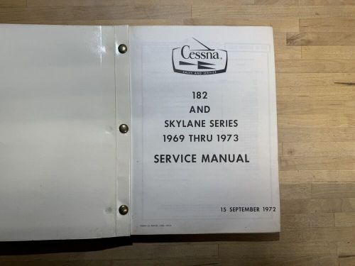 1969-1973 cessna 182 and skylane service manual