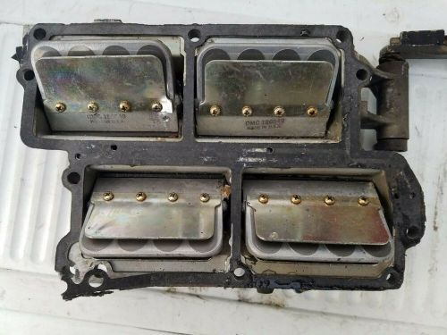 Johnson evinrude  intake manifold 0397075 with reeds 0389823