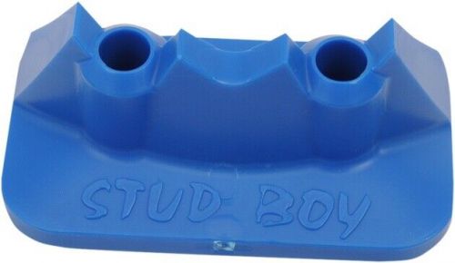 Stud boy pro plus super lite double backing plate 2ply blue 5/16&#034;-24 48-pack