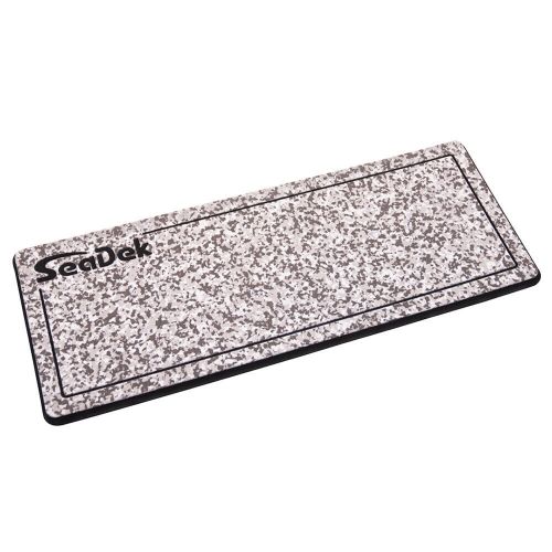 Seadek 16&#034; x 39&#034; 20mm dual density large helm pad w/seadek logo - brushed textur