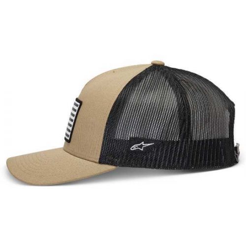 Alpinestars flag snapback casual leisure paddock hat sand black