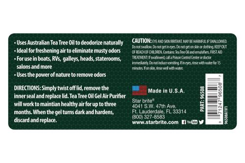 Compatible with/replacement for star brite 96508 - tea tree™ 8 oz. odor