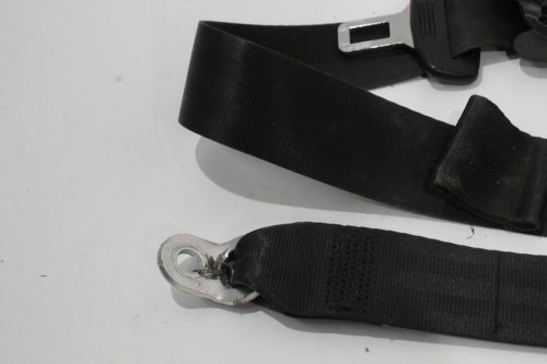 Vw golf mk6 5 door front ns left seat safety belt black 1k4857705aj