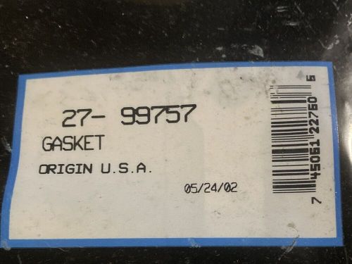 27-99757 quicksilver exhaust gasket mercury oem nos boat part replacement