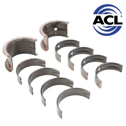 Acl 5m909a-std main bearings set fits chevrolet v8 267-305-327-350 1967-98