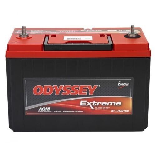 Odyssey battery 31-pc2150s heavy duty commercial deep cycle odx-agm31