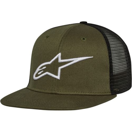 Alpinestars corp trucker hats osfm green